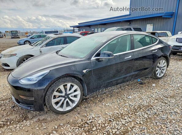 5YJ3E1EB4LF600492 2020 TESLA MODEL Black Przód lewy