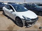 2021 Tesla Model 3 Long Range Dual Motor All-wheel Drive White vin: 5YJ3E1EB4MF066279