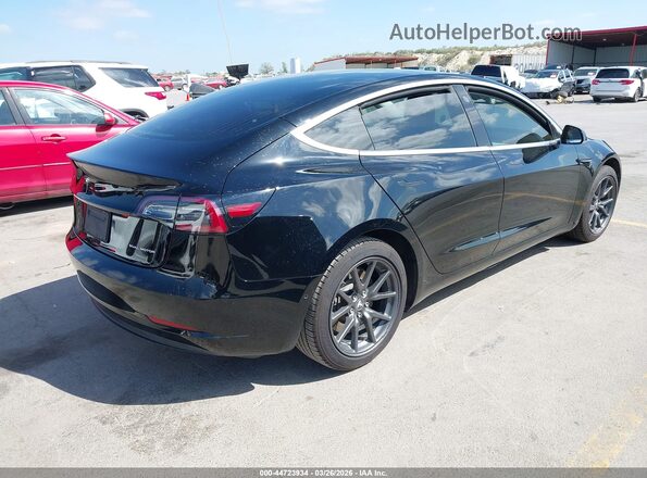 5YJ3E1EB5KF385672 2019 TESLA MODEL 3 Black Tył prawy