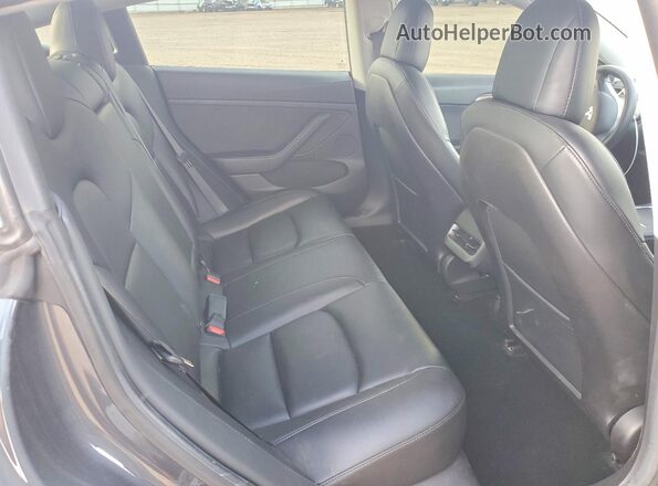 5YJ3E1EB5MF065383 2021 TESLA MODEL Серый Вид задних сидений