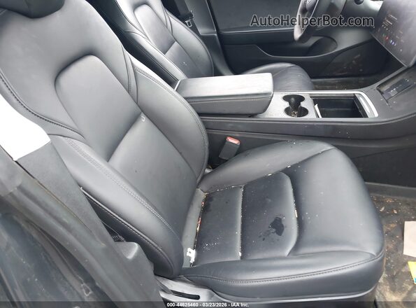 5YJ3E1EB5NF256609 2022 TESLA MODEL 3 Серый Вид салона спереди