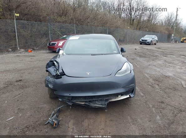 5YJ3E1EB5NF256609 2022 TESLA MODEL 3 Серый Вид задней части салона