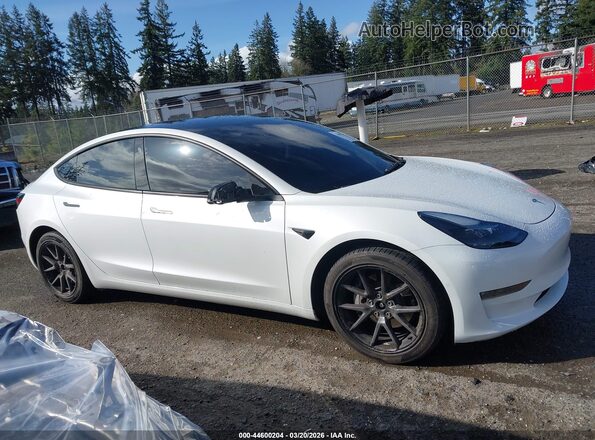 5YJ3E1EB5NF328294 2022 TESLA MODEL 3 White Widok wnętrza 360 stopni