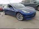 2020 Tesla Model 3 Long Range Dual Motor All-wheel Drive Blue vin: 5YJ3E1EB7LF667605
