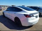 2022 Tesla Model 3 Long Range Dual Motor All-wheel Drive White vin: 5YJ3E1EB7NF178673