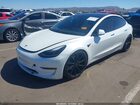 2022 Tesla Model 3 Long Range Dual Motor All-wheel Drive White vin: 5YJ3E1EB7NF178673