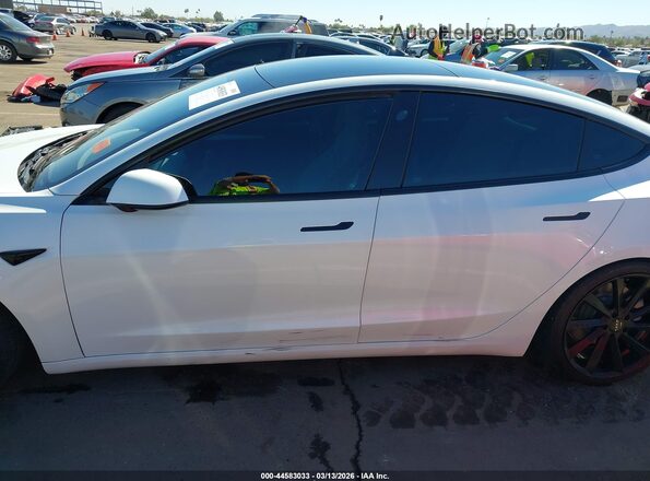 5YJ3E1EB7NF178673 2022 TESLA MODEL 3 White 