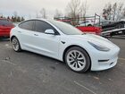 2022 Tesla Model 3 White vin: 5YJ3E1EB7NF360387