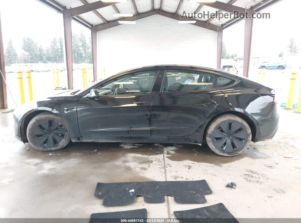 5YJ3E1EB7SF079346 2025 TESLA MODEL 3 Black Панорамний вид салону 360°