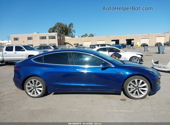 5YJ3E1EB8KF364959 2019 TESLA MODEL 3 Синий Вид задней части салона