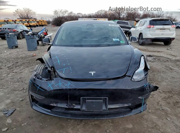 5YJ3E1EB8KF384788 2019 TESLA MODEL Черный Вид спереди
