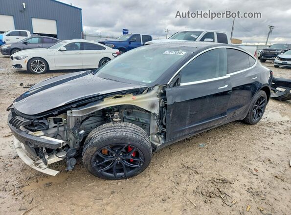 5YJ3E1EB8LF662896 2020 TESLA MODEL Black Przód lewy