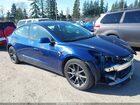 2021 Tesla Model 3 Long Range Dual Motor All-wheel Drive Blue vin: 5YJ3E1EB8MF085482