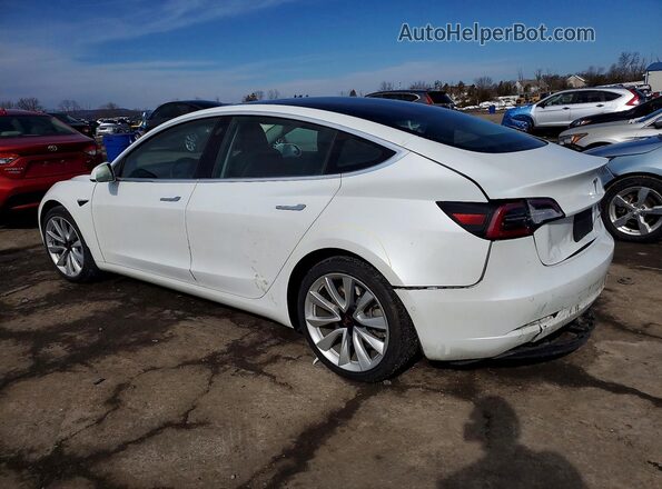 5YJ3E1EB9LF512182 2020 TESLA MODEL Белый Задняя левая четверть