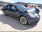 2021 Tesla Model 3 Long Range Dual Motor All-wheel Drive Blue vin: 5YJ3E1EB9MF862820