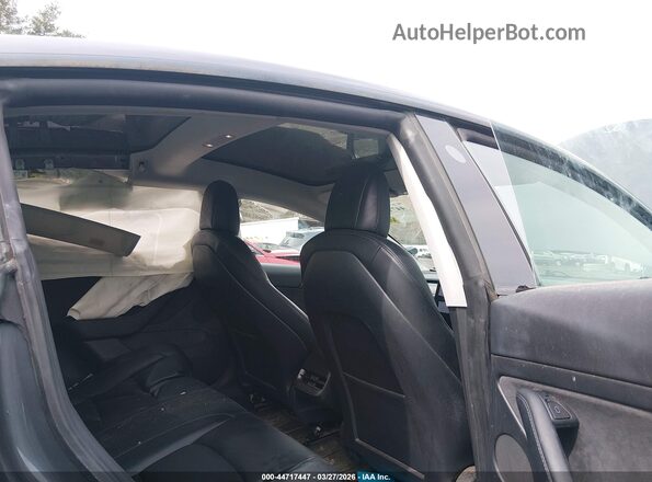 5YJ3E1EB9MF961010 2021 TESLA MODEL 3 Серый Вид наклейки с VIN-кодом