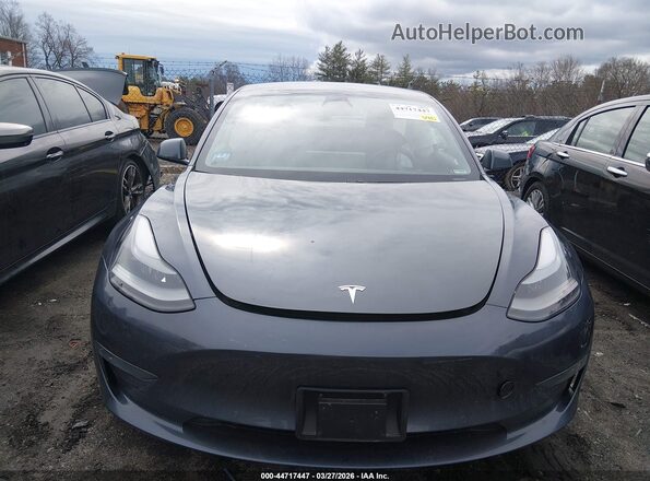 5YJ3E1EB9MF961010 2021 TESLA MODEL 3 Серый Вид задней части салона