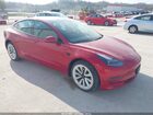 2022 Tesla Model 3 Long Range Dual Motor All-wheel Drive Red vin: 5YJ3E1EB9NF360813