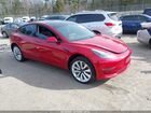 2021 Tesla Model 3 Long Range Dual Motor All-wheel Drive Red vin: 5YJ3E1EBXMF013165