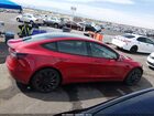 2022 Tesla Model 3 Performance Dual Motor All-wheel Drive Red vin: 5YJ3E1EC4NF122893
