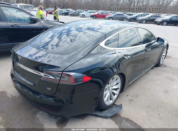 5YJSA1E12HF213980 2017 TESLA MODEL S Black Задня права чверть