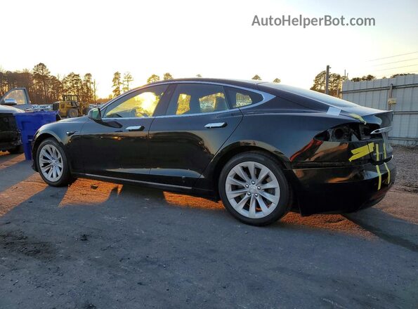 5YJSA1E14HF213978 2017 TESLA MODEL Черный Задняя левая четверть