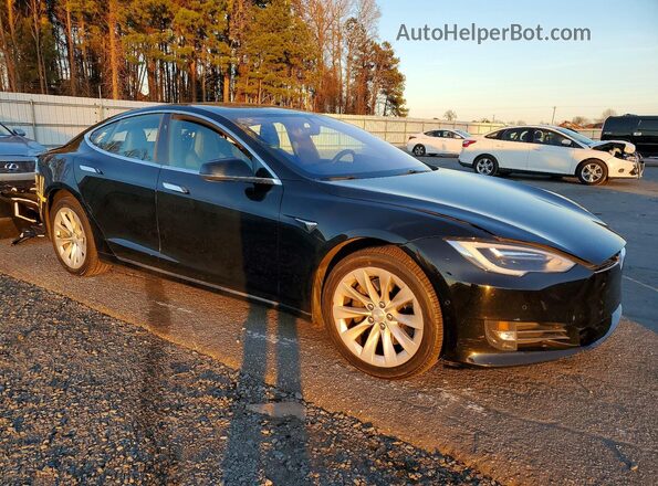 5YJSA1E14HF213978 2017 TESLA MODEL Черный Передняя правая четверть