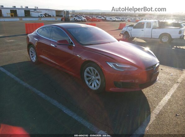 5YJSA1E17GF154634 2016 TESLA MODEL S Red Przód prawy