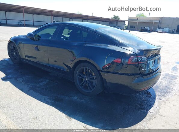 5YJSA1E18HF202773 2017 TESLA MODEL S Черный Задняя левая четверть