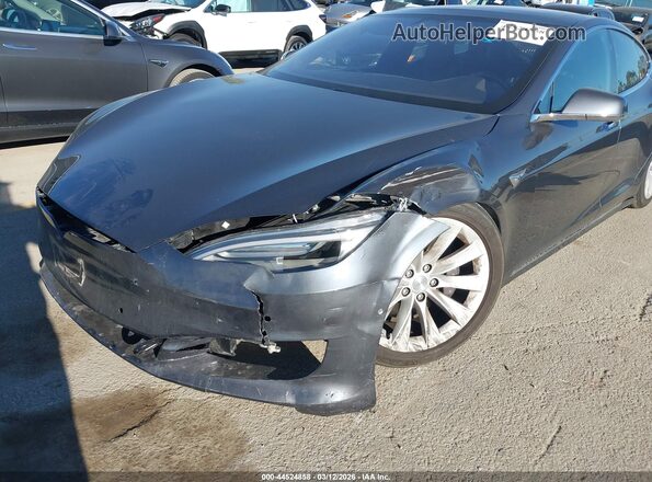 5YJSA1E21HF183797 2017 TESLA MODEL S Серый Вид спереди