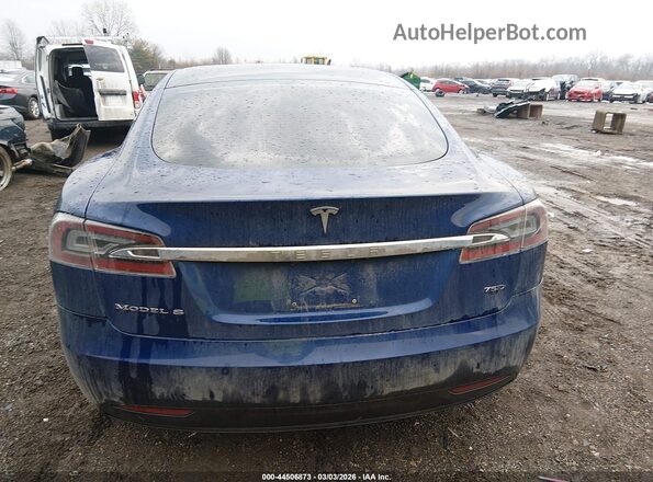 5YJSA1E24JF296777 2018 TESLA MODEL S Синий 