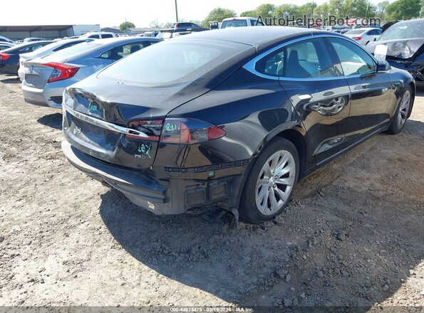 5YJSA1E26HF204269 2017 TESLA MODEL S Черный Задняя правая четверть