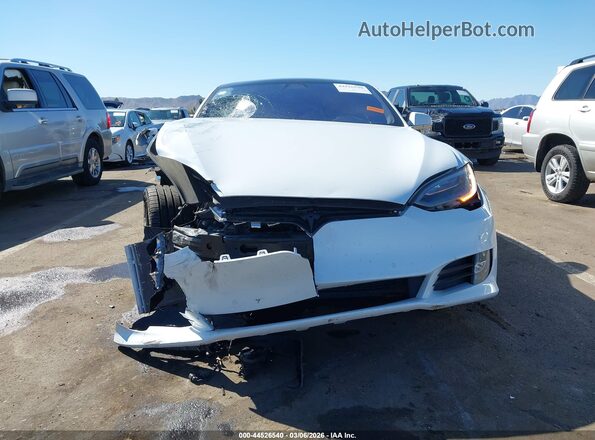 5YJSA1E28MF427245 2021 TESLA MODEL S White Vista del cuadro de instrumentos
