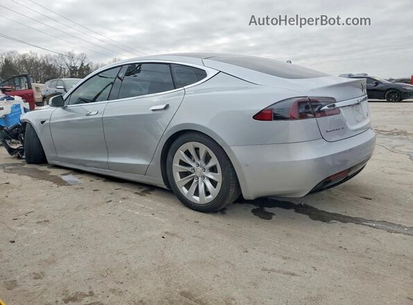 5YJSA1E29GF174179 2016 TESLA MODEL Серебряный Задняя левая четверть