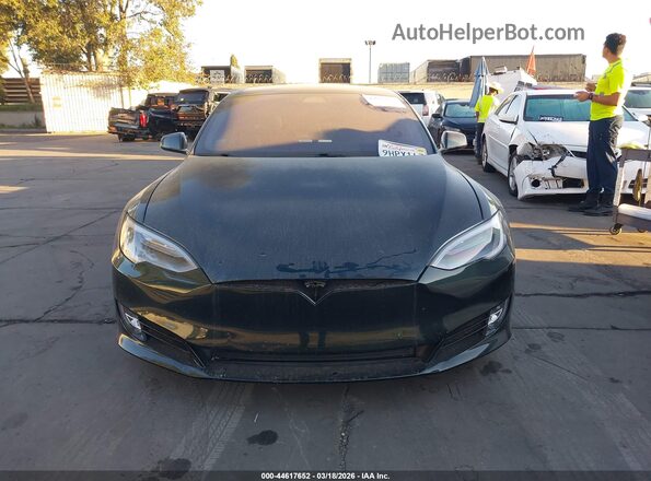 5YJSA1E29LF396845 2020 TESLA MODEL S Black Вид задньої частини салону