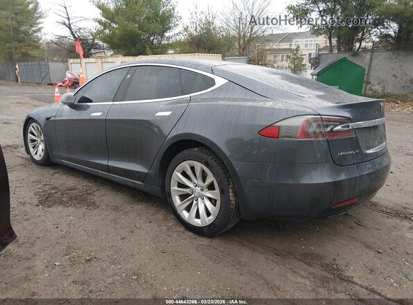 5YJSA1E2XGF167869 2016 TESLA MODEL S Серый Задняя левая четверть