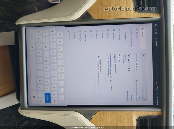 5YJSA1E45LF358630 2020 TESLA MODEL S Серый 