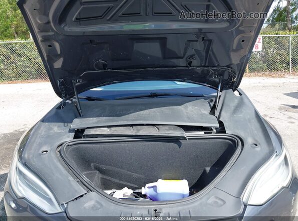 5YJSA1E45LF370163 2020 TESLA MODEL S Серый Вид сзади