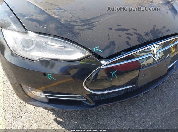 5YJSA1E46GF133235 2016 TESLA MODEL S Черный Вид спереди