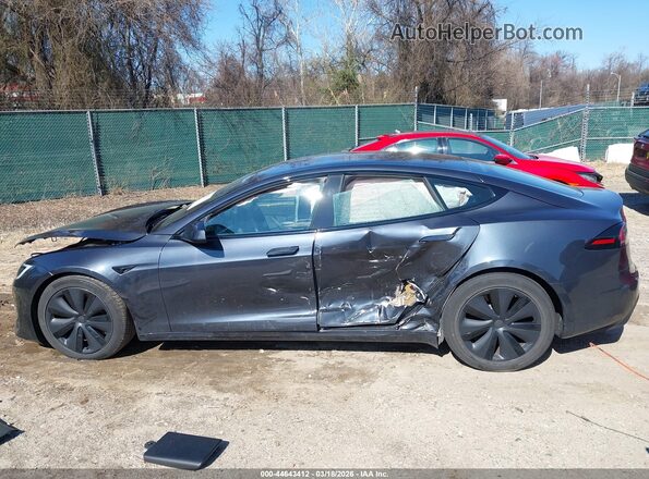 5YJSA1E51RF545896 2024 TESLA MODEL S Gray Vista interior de 360 grados