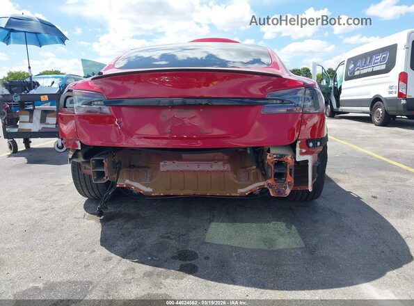 5YJSA1E53MF428801 2021 TESLA MODEL S Красный 