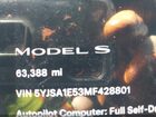 2021 Tesla Model S Long Range Dual Motor All-wheel Drive Красный vin: 5YJSA1E53MF428801