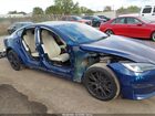 2022 Tesla Model S Dual Motor All-wheel Drive Синий vin: 5YJSA1E56NF493675