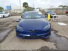 2022 Tesla Model S Dual Motor All-wheel Drive Синий vin: 5YJSA1E56NF493675