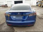 2022 Tesla Model S Dual Motor All-wheel Drive Синий vin: 5YJSA1E56NF493675
