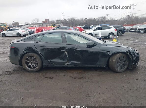 5YJSA1E59NF478751 2022 TESLA MODEL S Black Widok wnętrza z tyłu