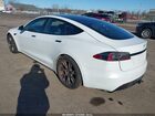 2021 Tesla Model S Long Range Dual Motor All-wheel Drive White vin: 5YJSA1E5XMF447006