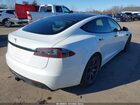 2021 Tesla Model S Long Range Dual Motor All-wheel Drive White vin: 5YJSA1E5XMF447006