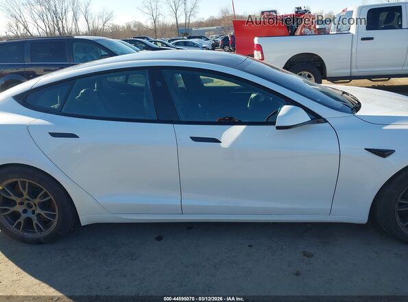 5YJSA1E5XMF447006 2021 TESLA MODEL S White Vista interior de 360 grados