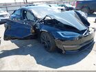 2022 Tesla Model S Plaid Tri Motor All-wheel Drive Черный vin: 5YJSA1E60NF472071